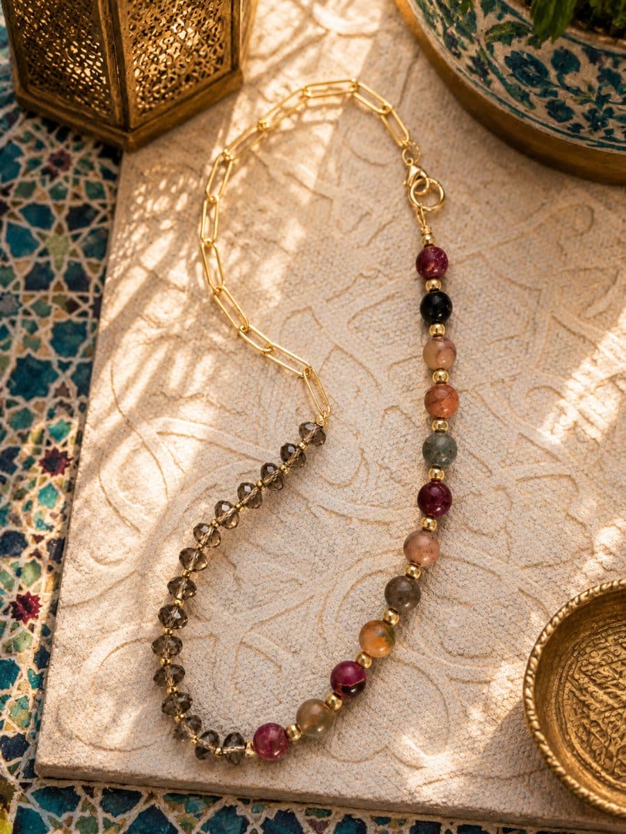 Selma Coffee Necklace