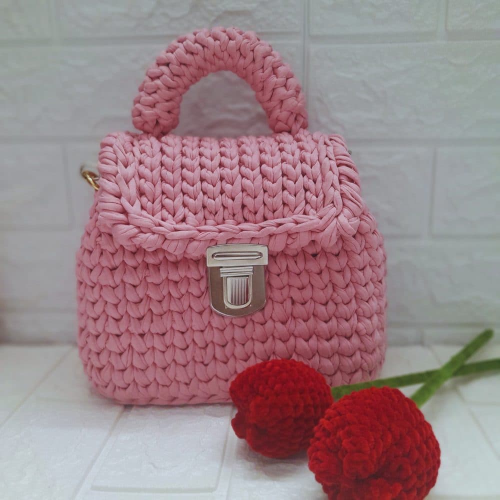 Handmade timeless Crochet bag