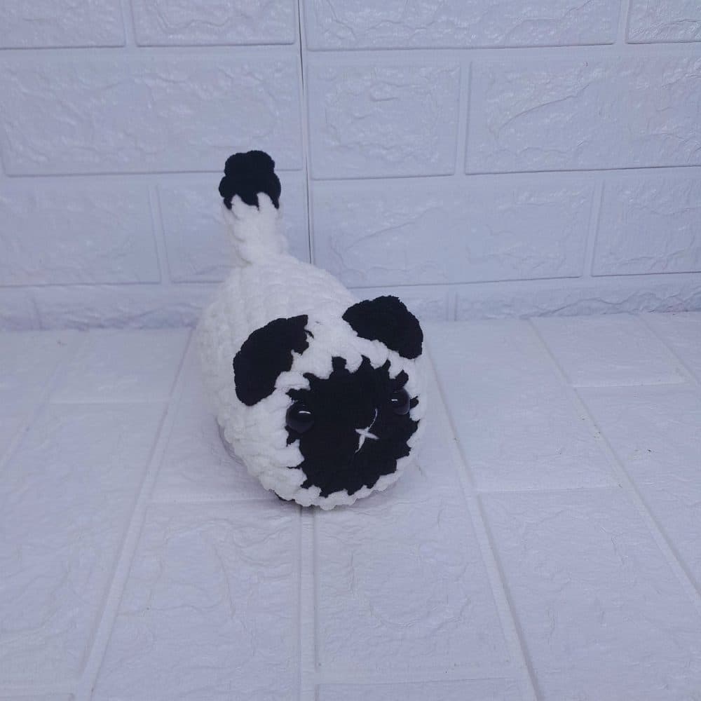 Crochet Loaf Cat Plushie