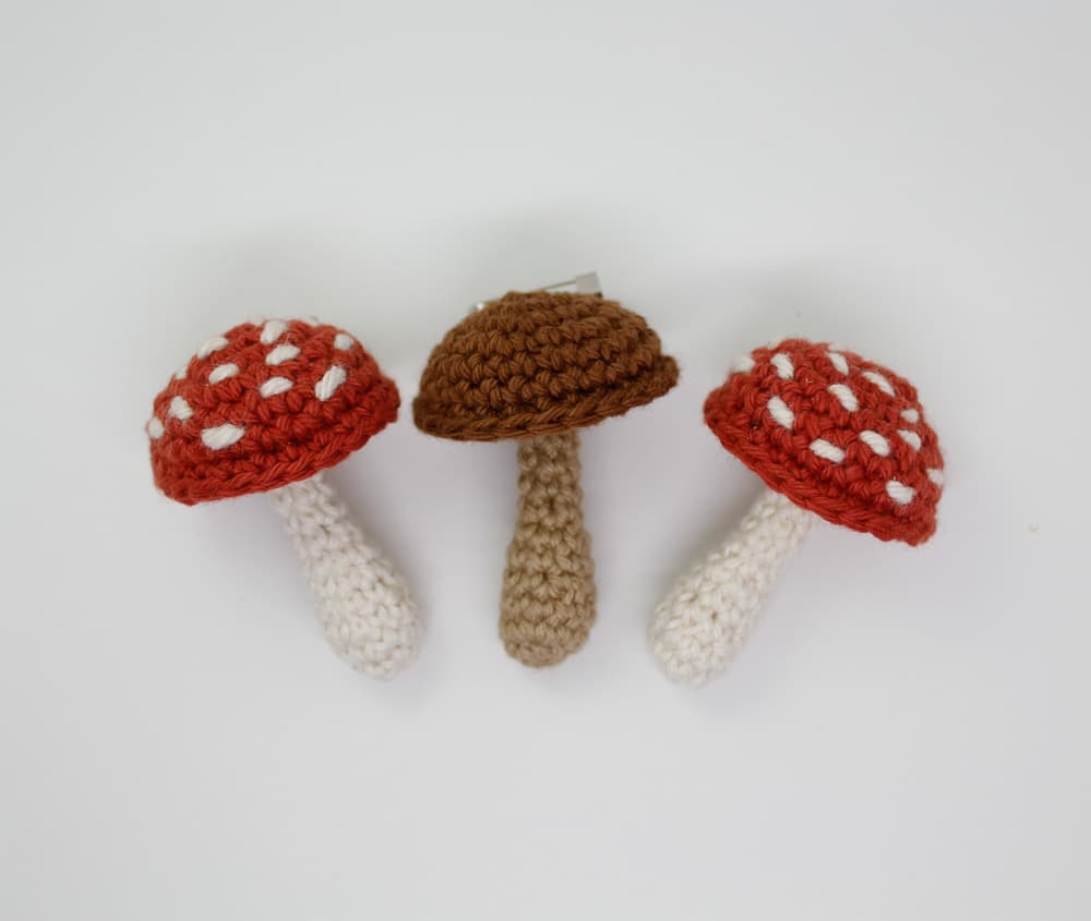 Mushroom Brooch/Pin