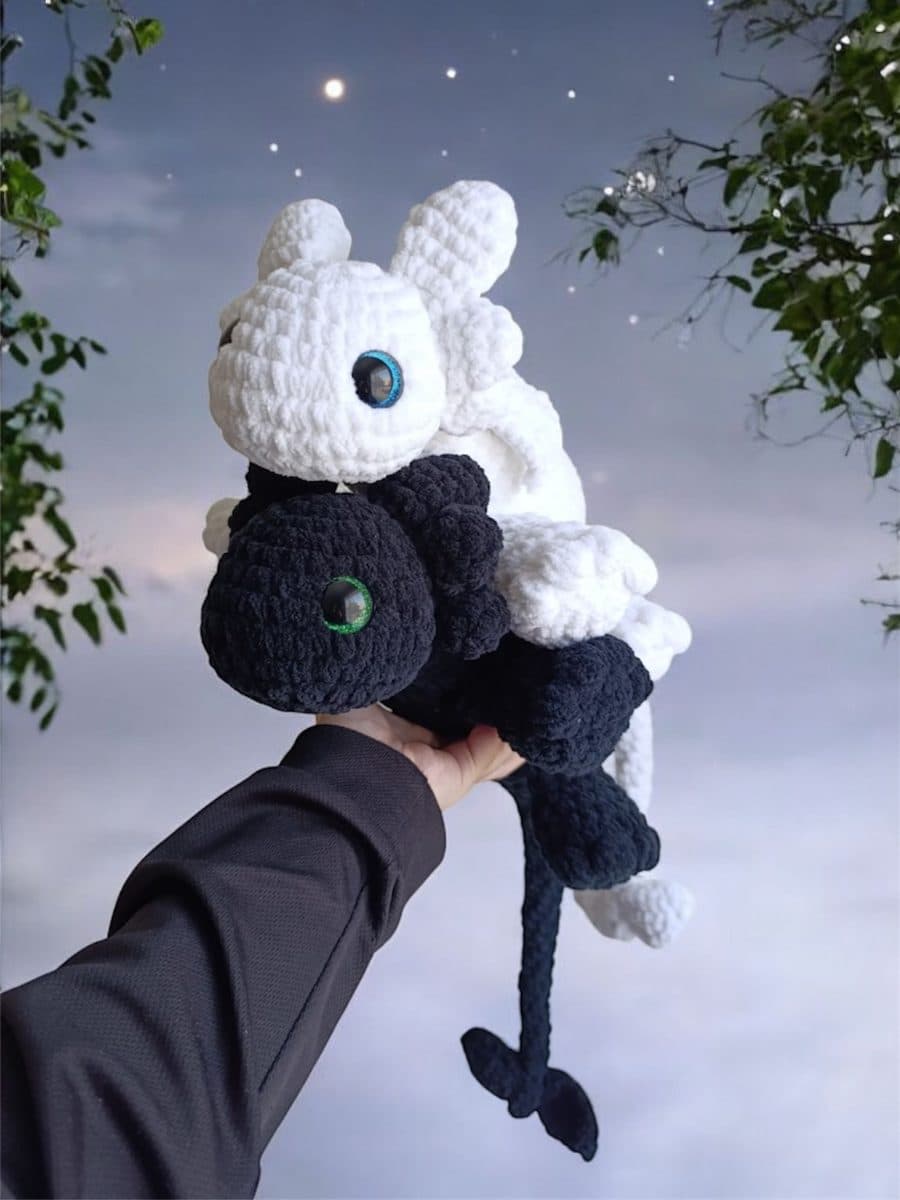 Crochet Dragon - Toothless (Large)