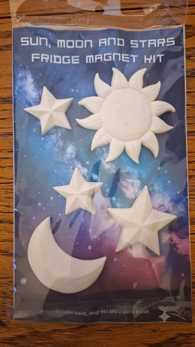 Sun, Moon and Stars Fridge Magnet Kit