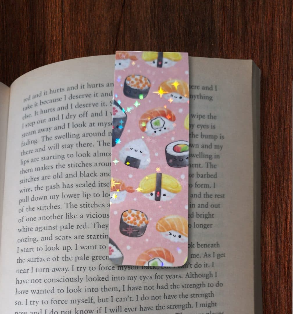 Sushi Magnetic Bookmark