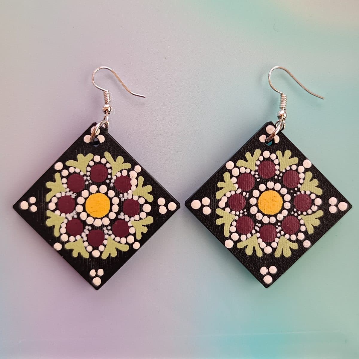 Hand-painted Earrings