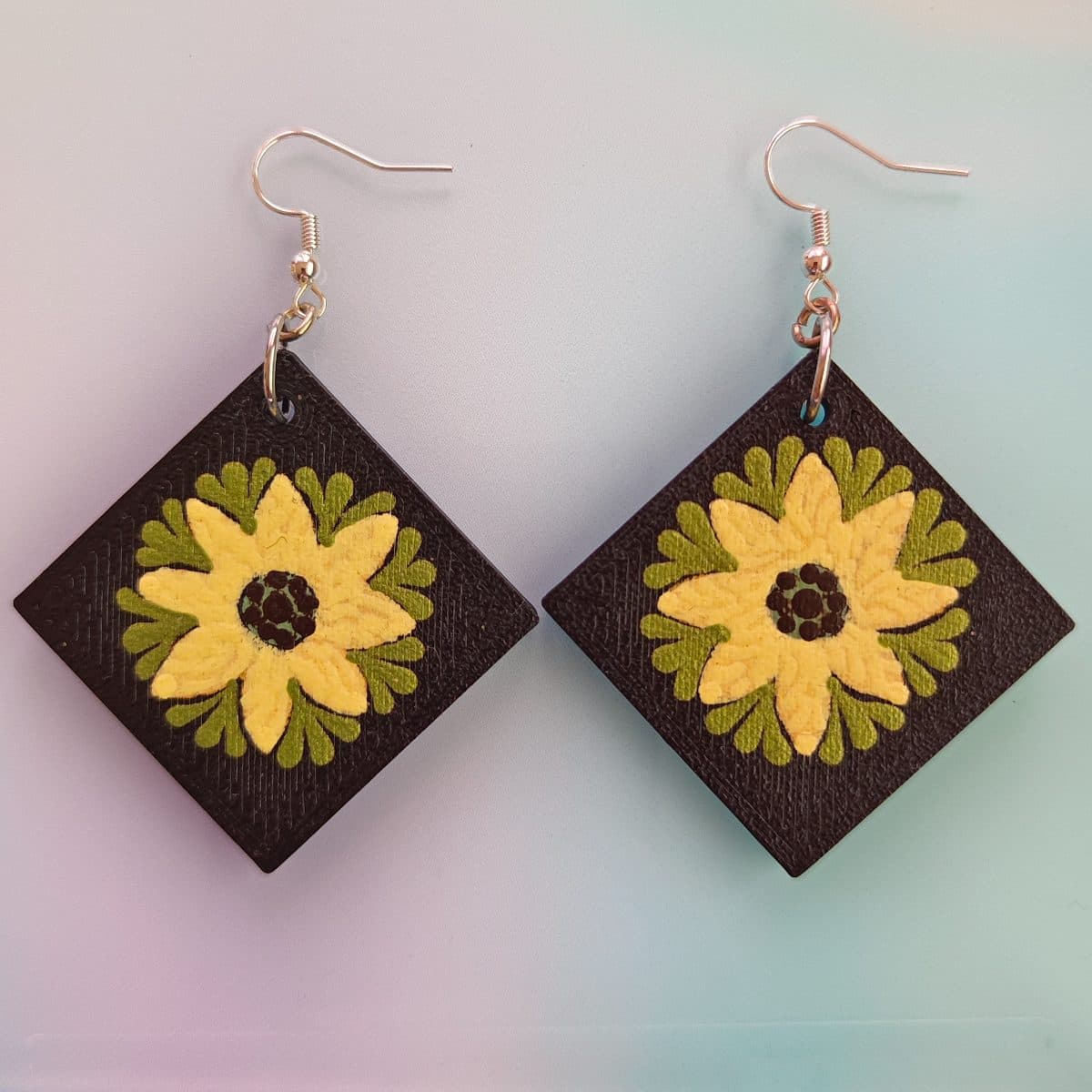 Hand-painted Earrings
