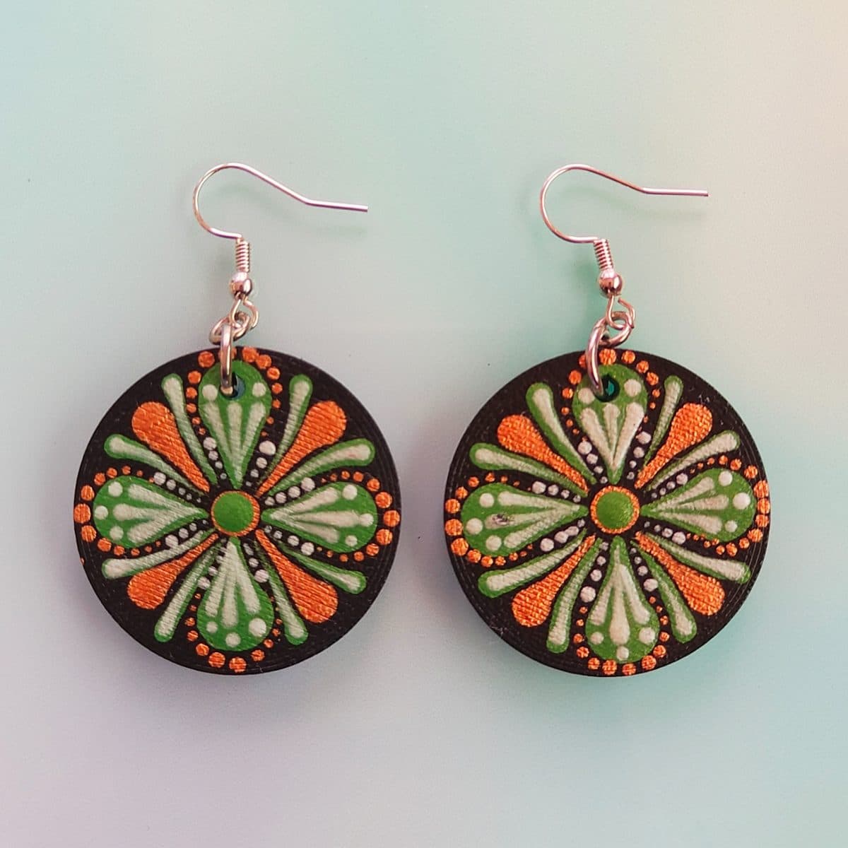 Hand-painted Earrings