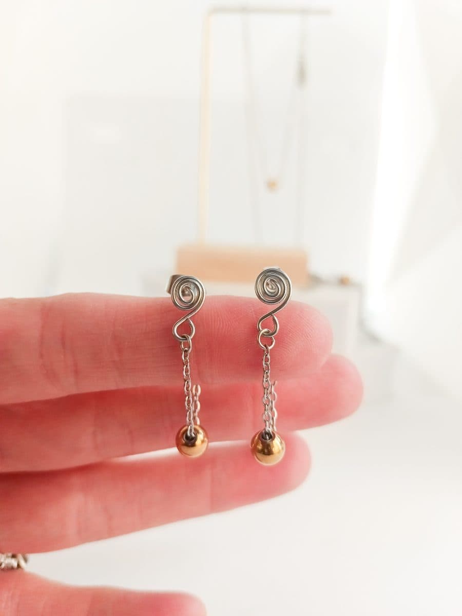 Mustard Seed Earrings