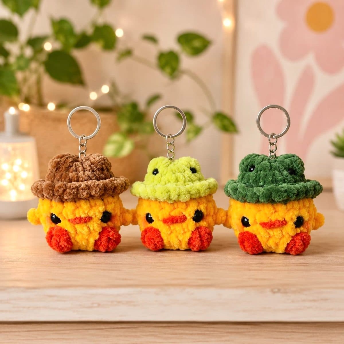 Cheeky Chick Keychain