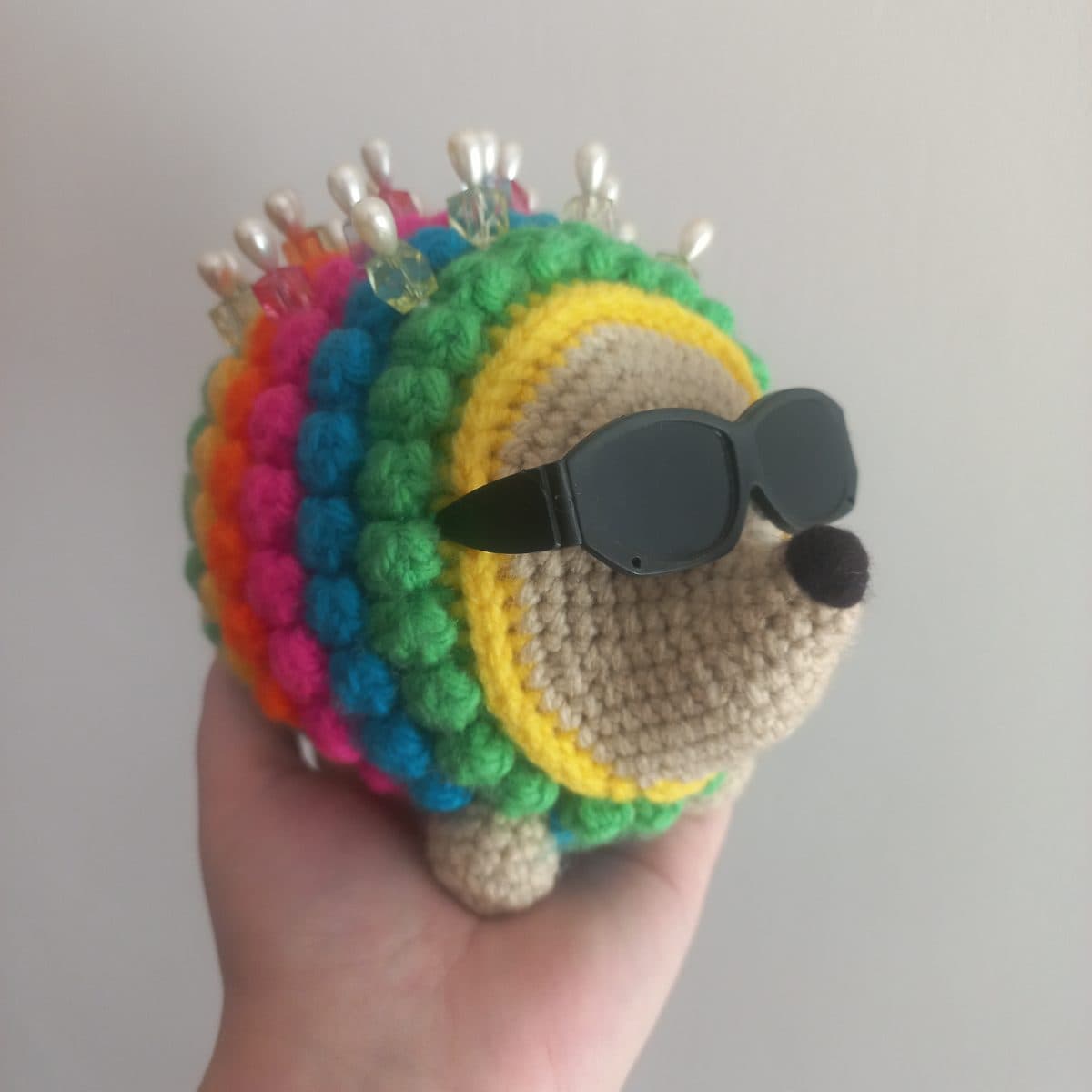 Hedgehog Pincushion (Large Rainbow)