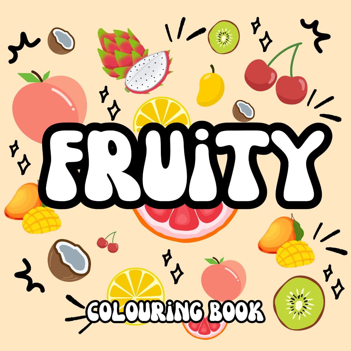 Fruity - Colouring Book