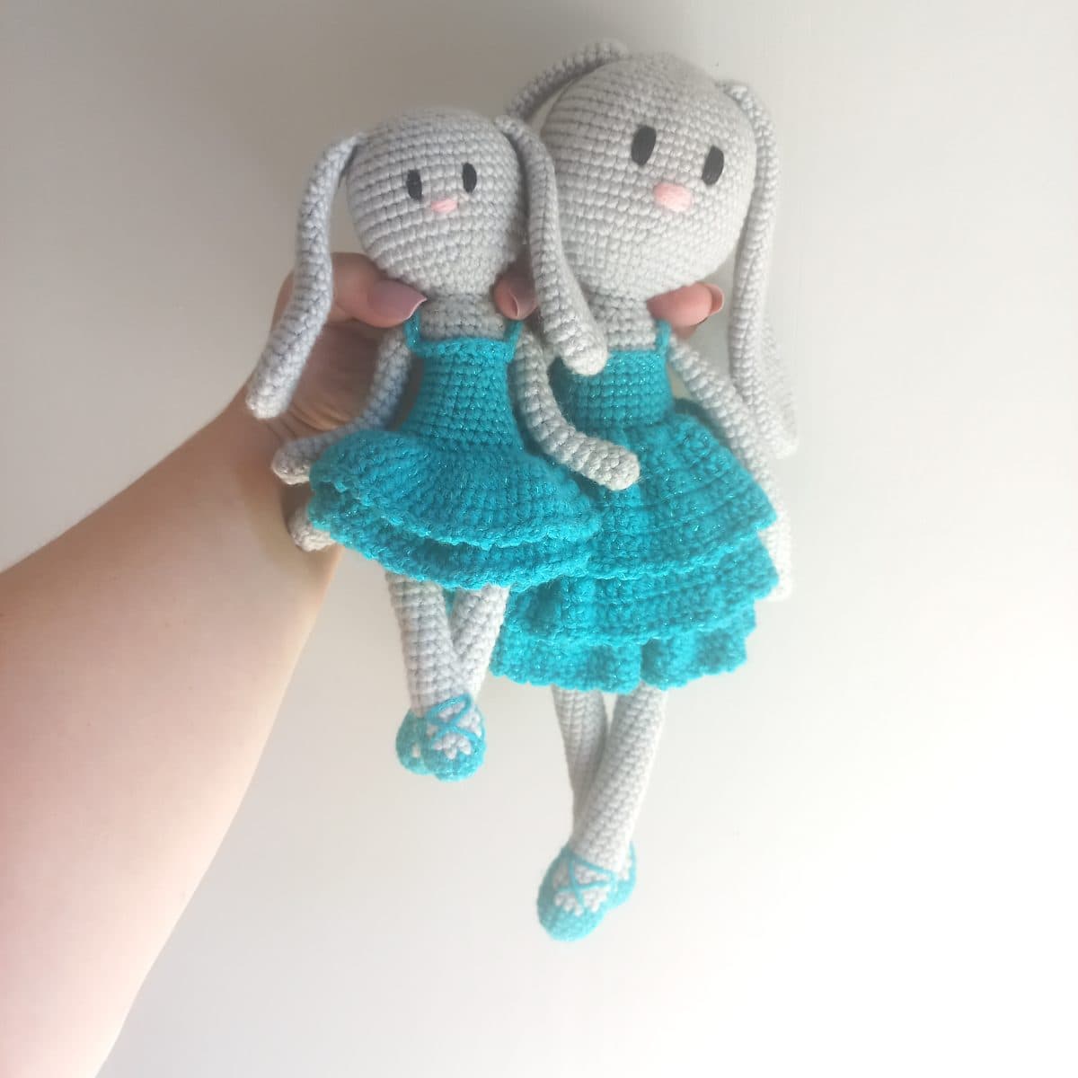 Ballerina Bunny Doll Set