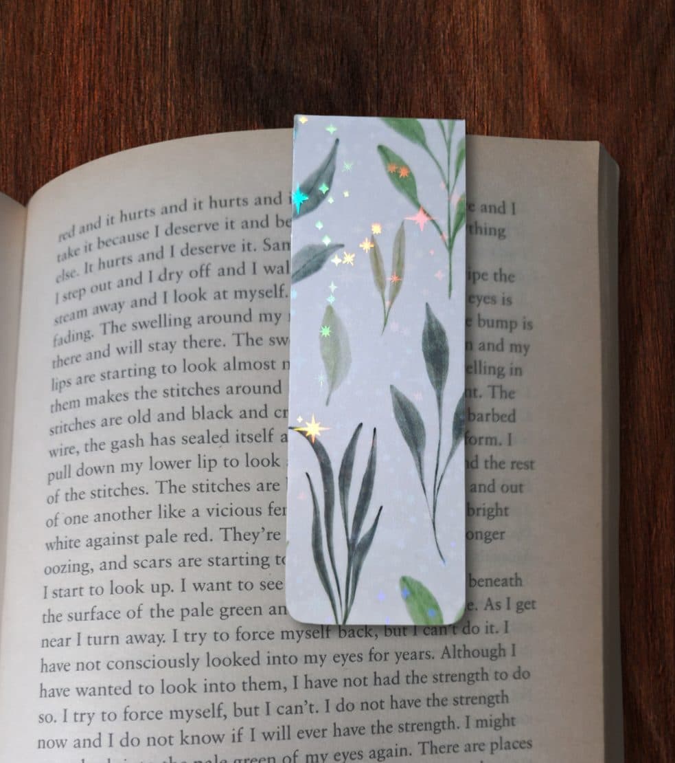 Leaves Magnetic Bookmark