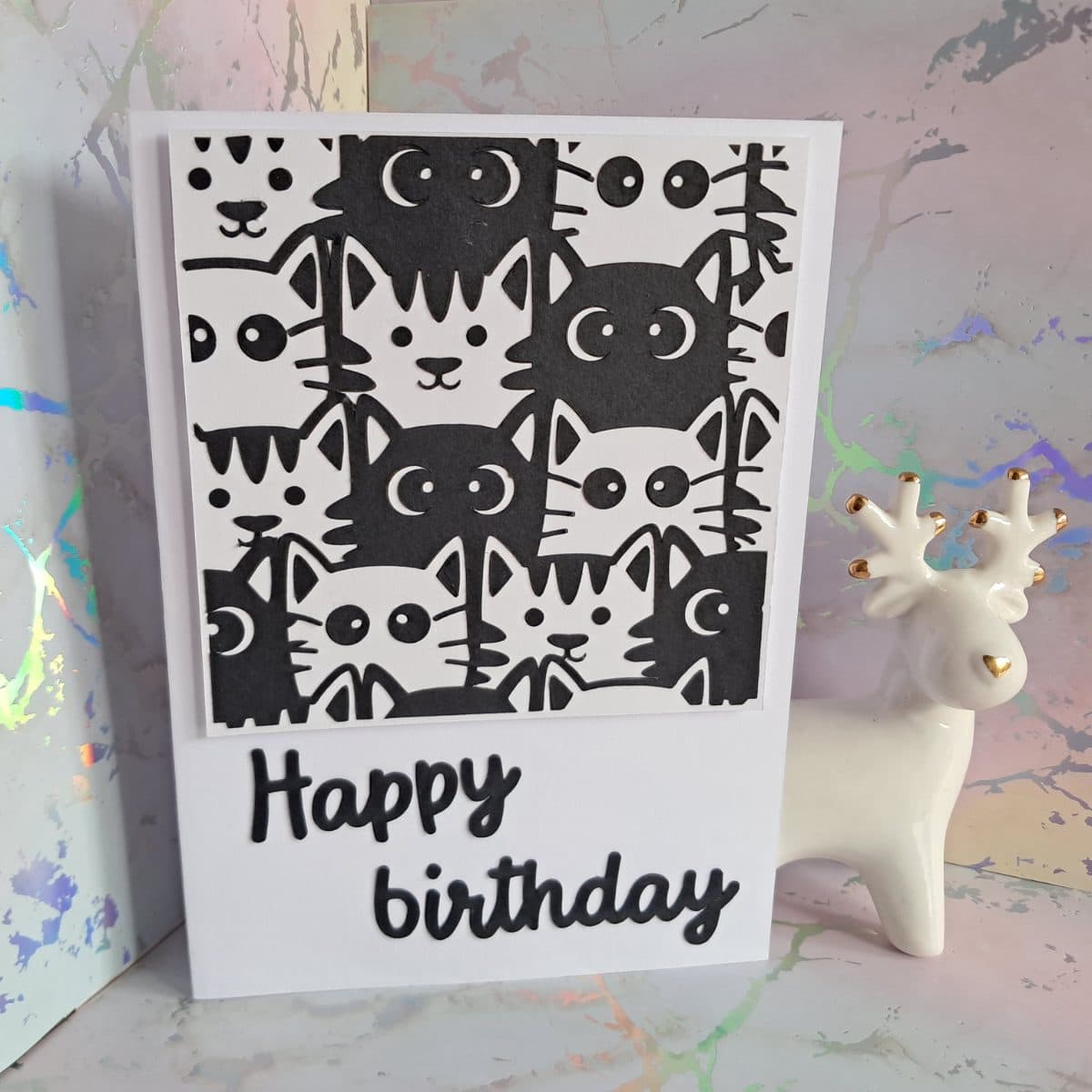 Birthday card (Cats)