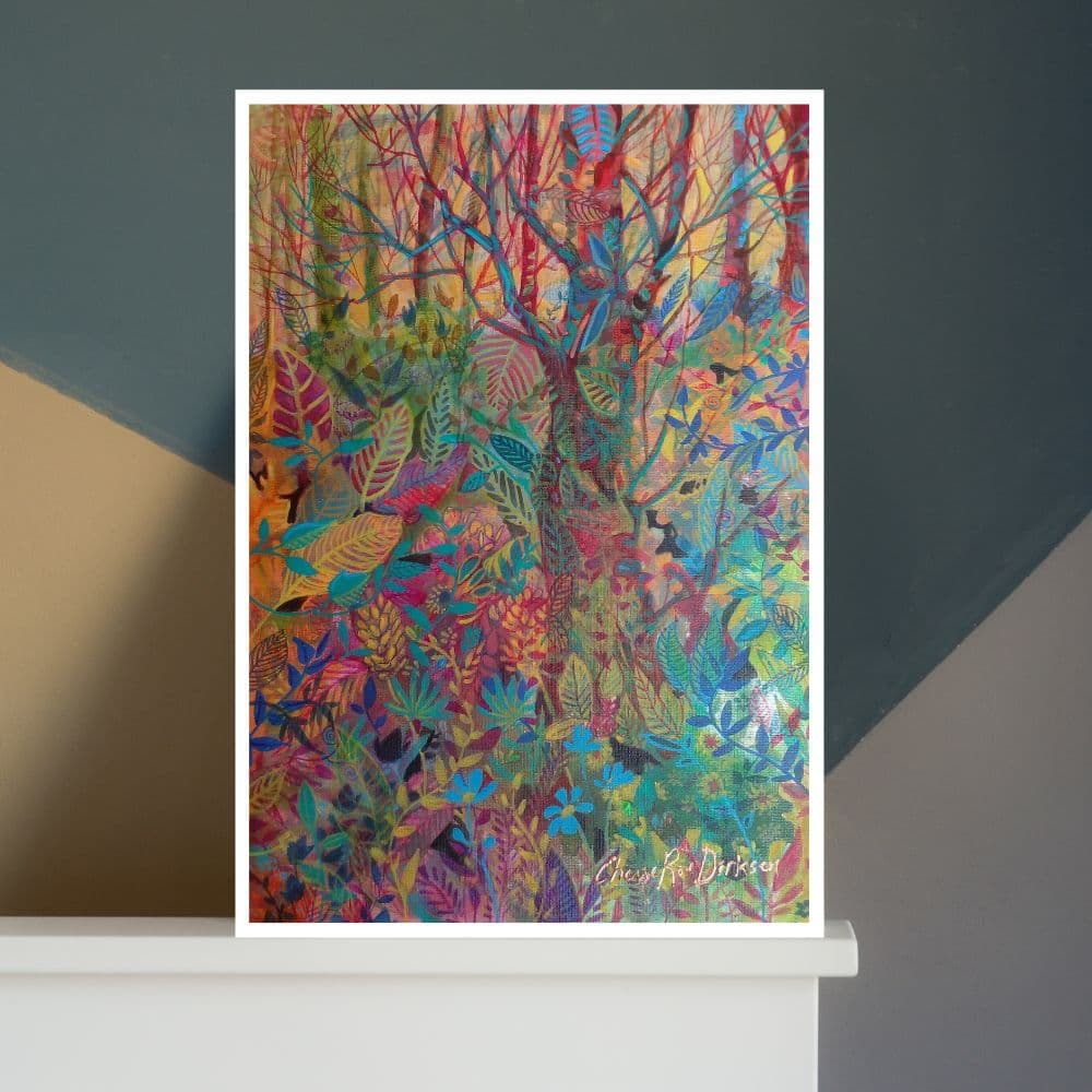 "THE ENCHANTED FOREST" Original Acrylic Painting