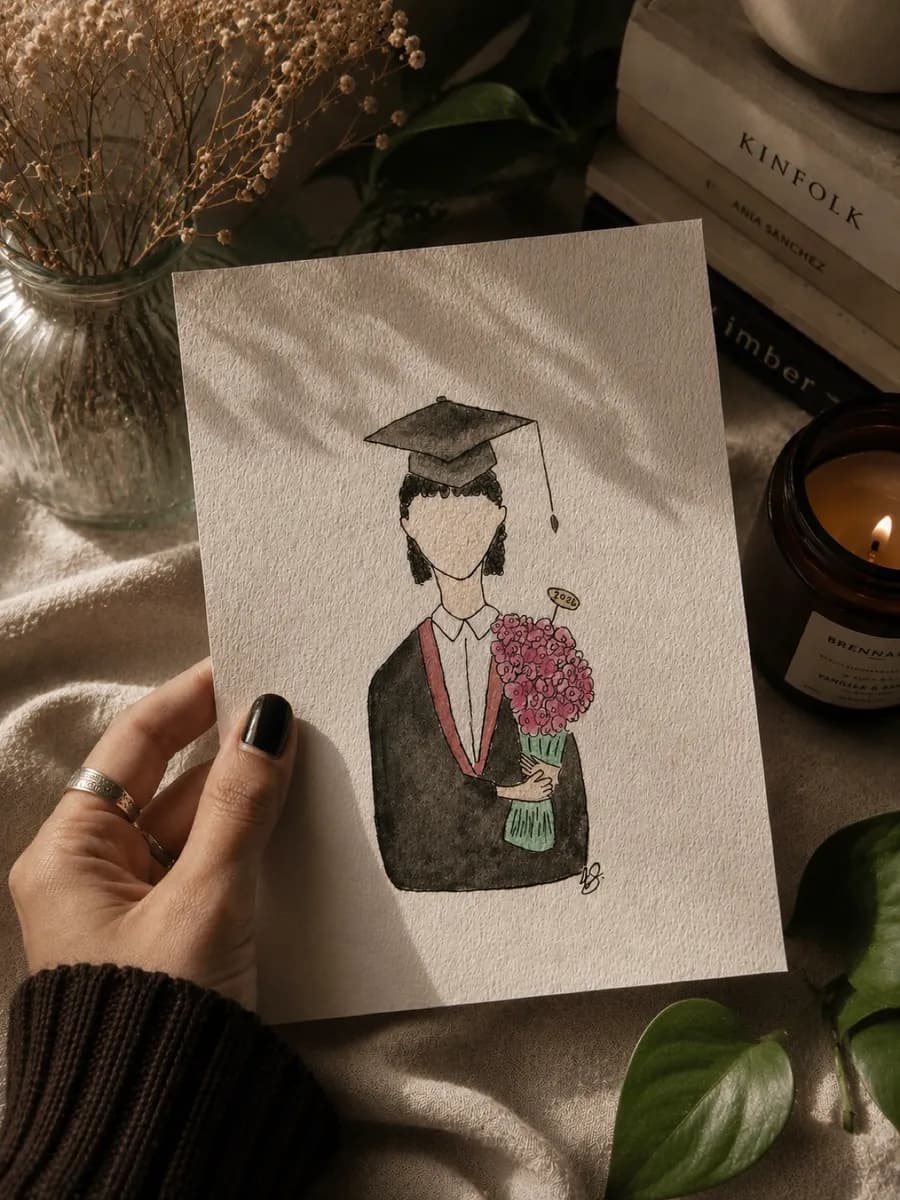 "So What Now?" Original Mixed Media Ilustration