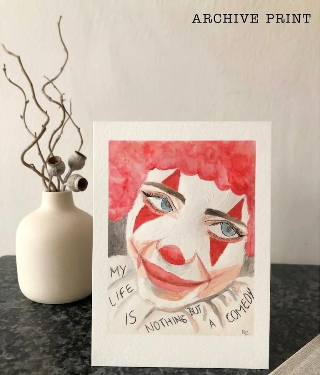 Original Art Print - "Nothing But a Comedy"