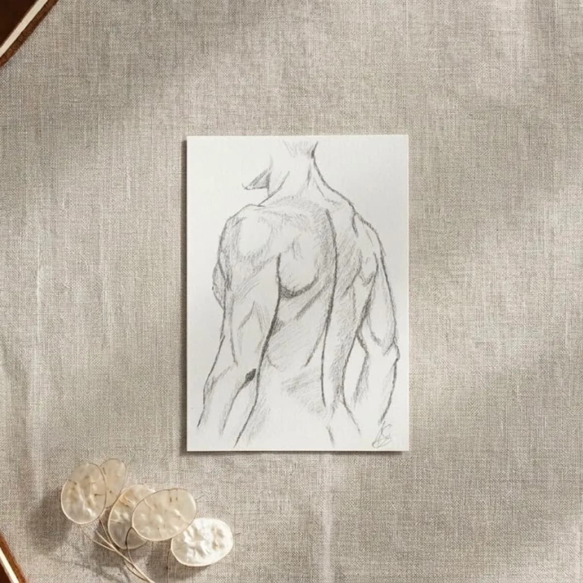 "Back I" - Original Figure Studies Art
