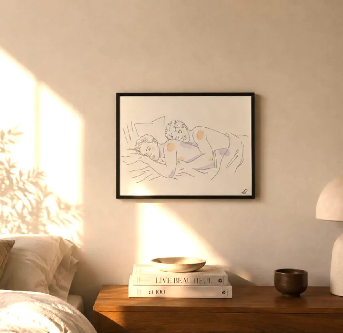 "Quiet Morning" - Original Mixed Media Art