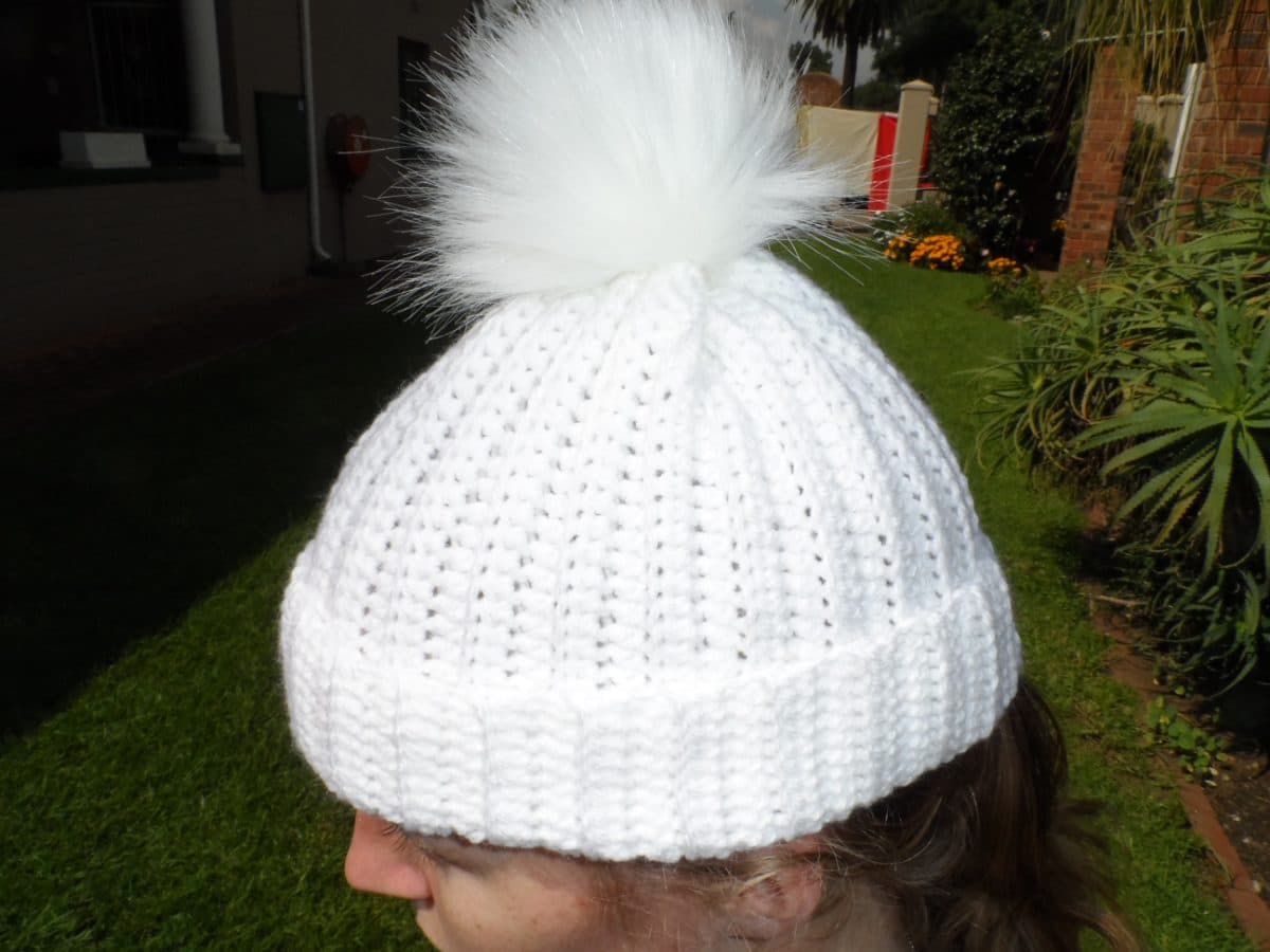 Beanie white