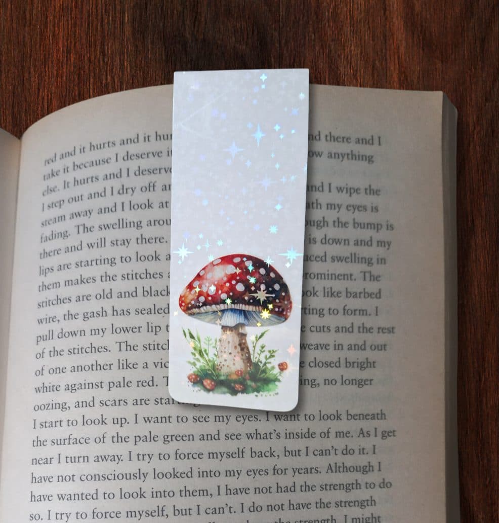 Mushroom Magnetic Bookmark