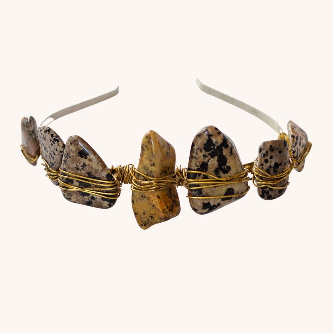 Gemstone Crown - Dalmation Stone