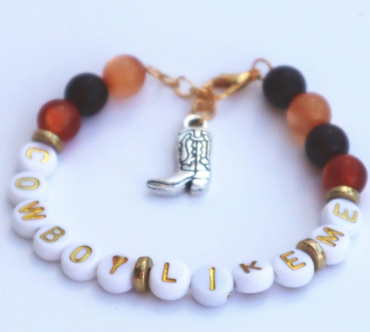 Cowboy Like Me beaded bracelet