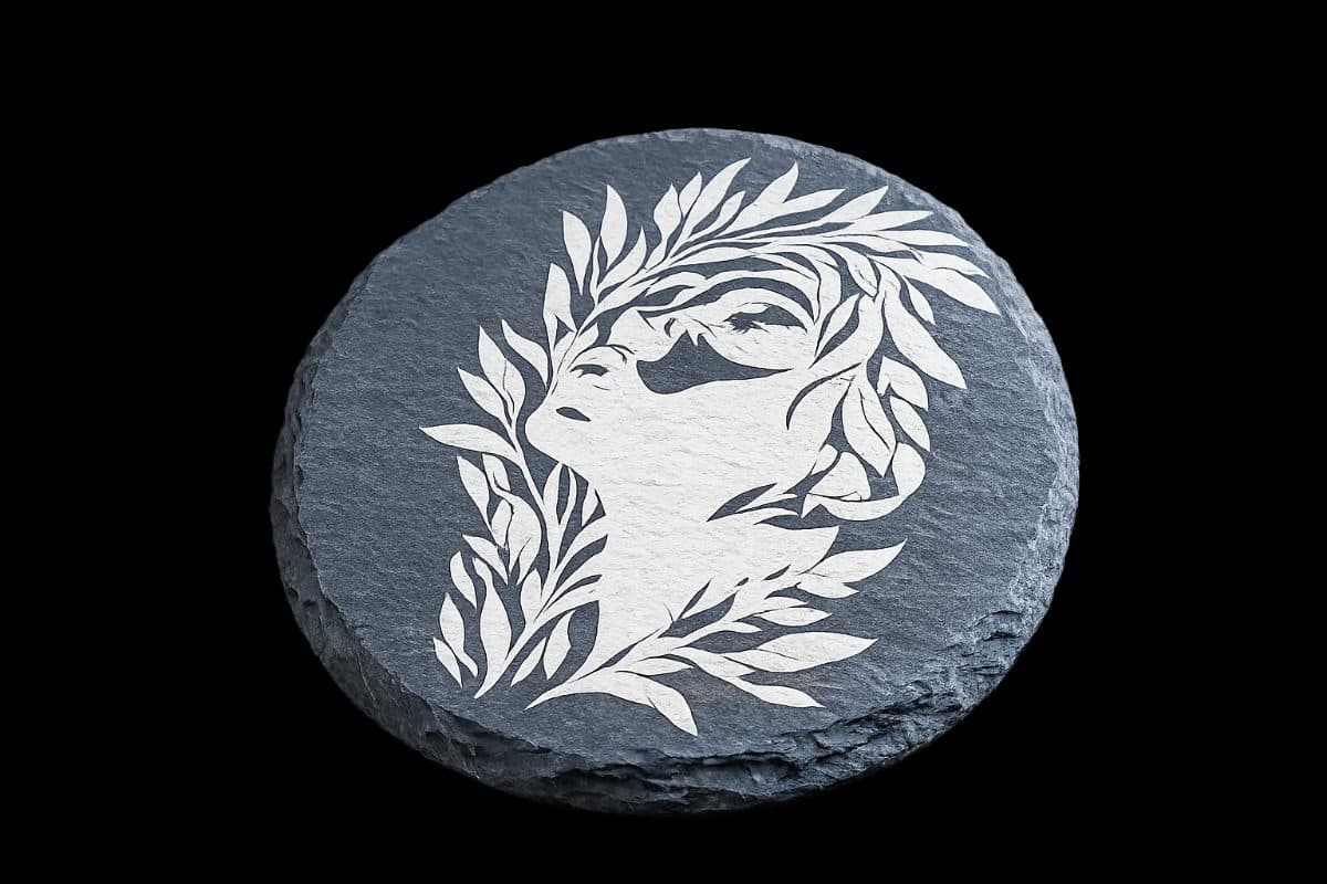 Engraved Stone Coaster