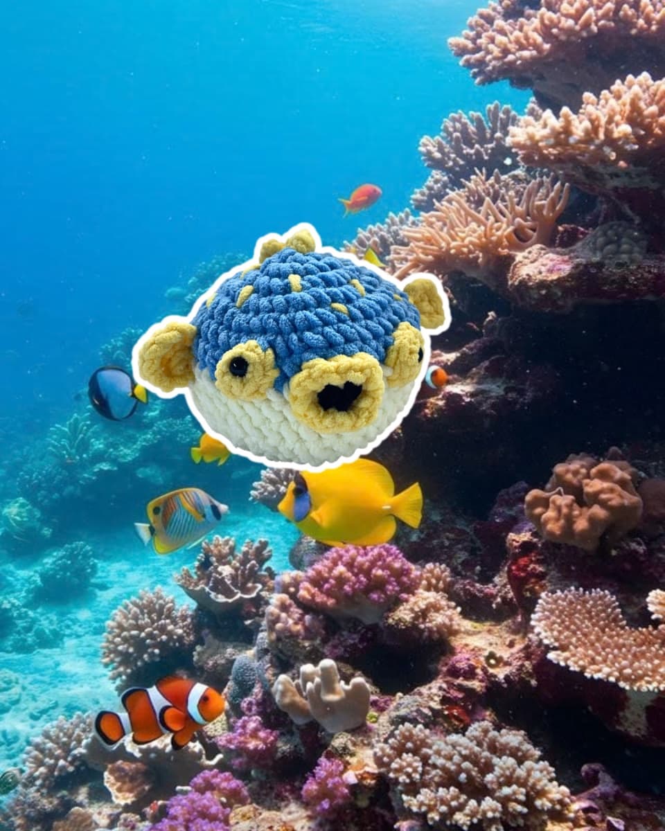 Poof the pufferfish