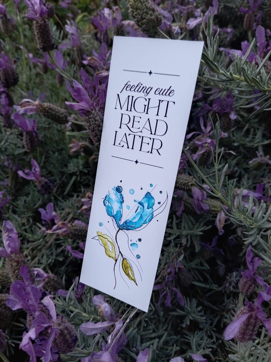 Watercolour Bookmark
