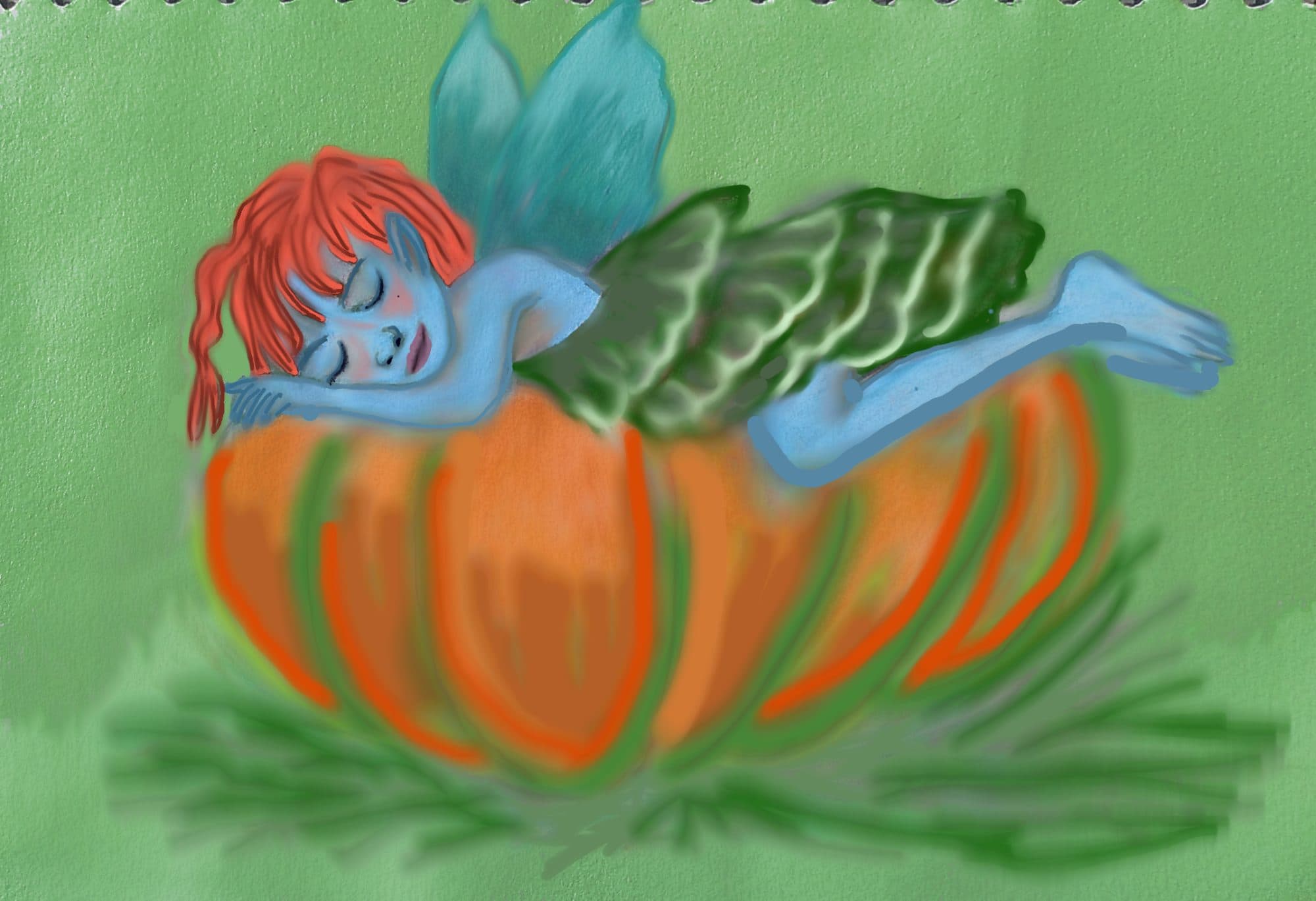 The Slumber Pumpkin fairy