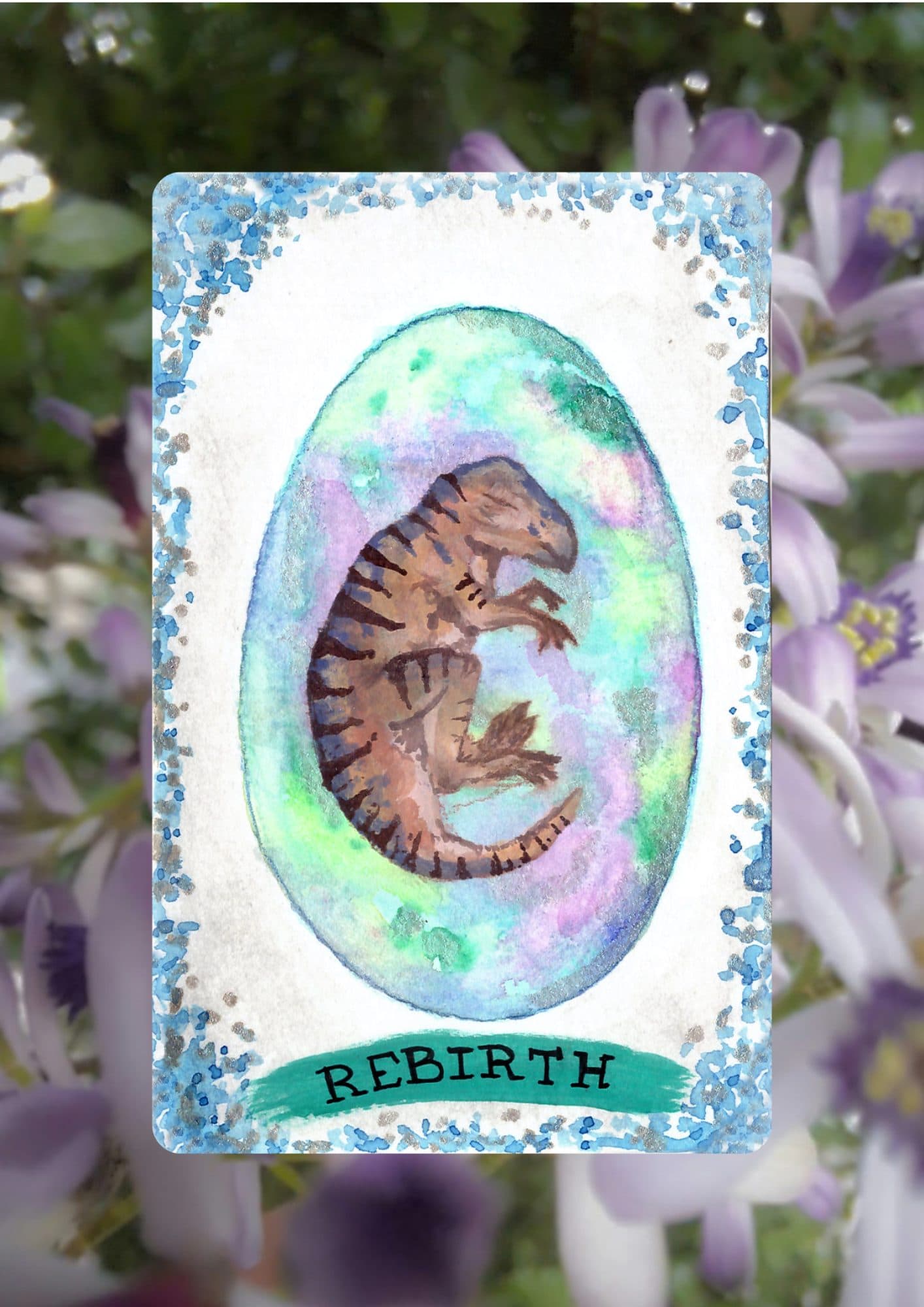 Rebirth Card Art Print