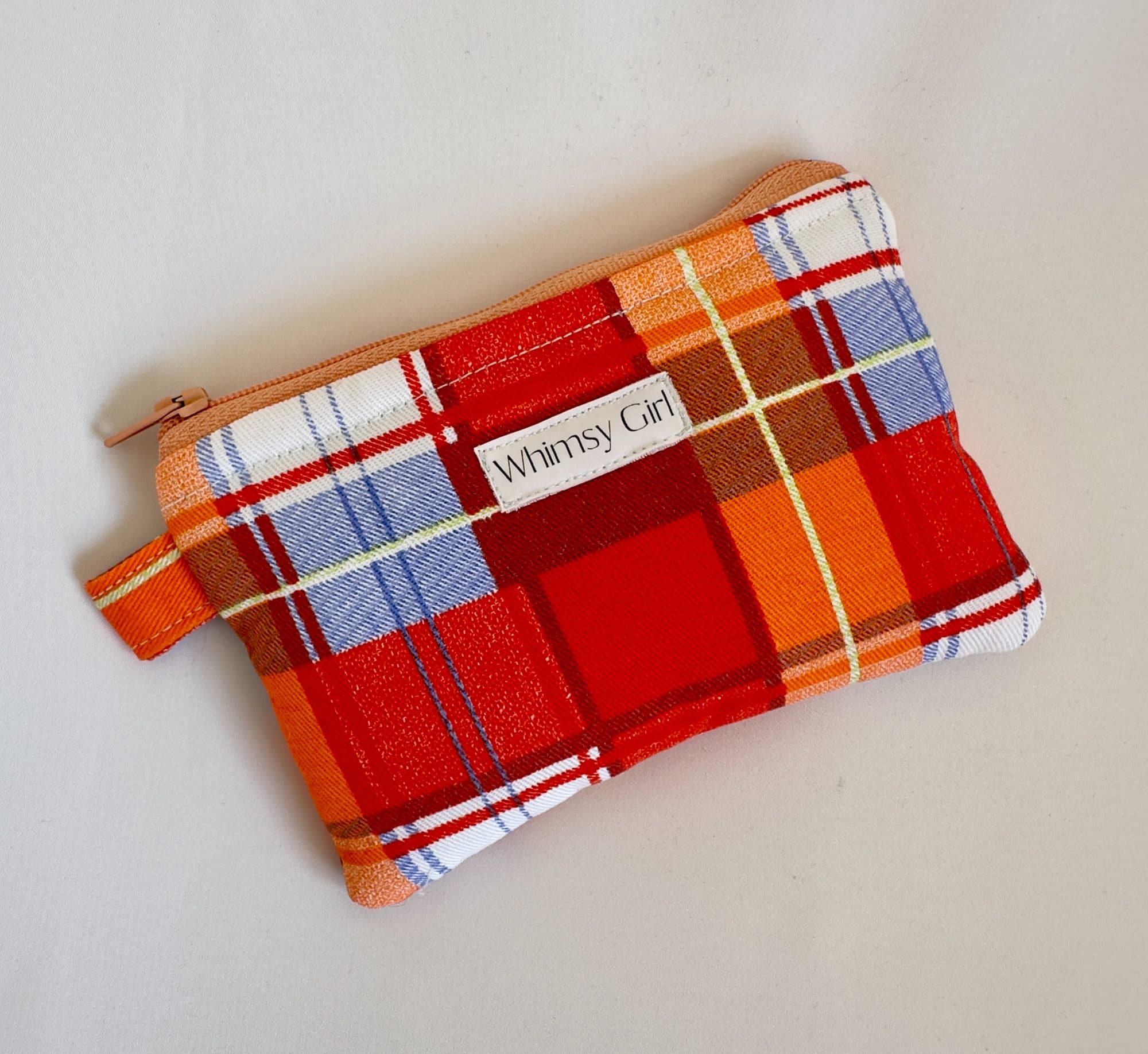 Vibrant Plaid Treasure Pouch