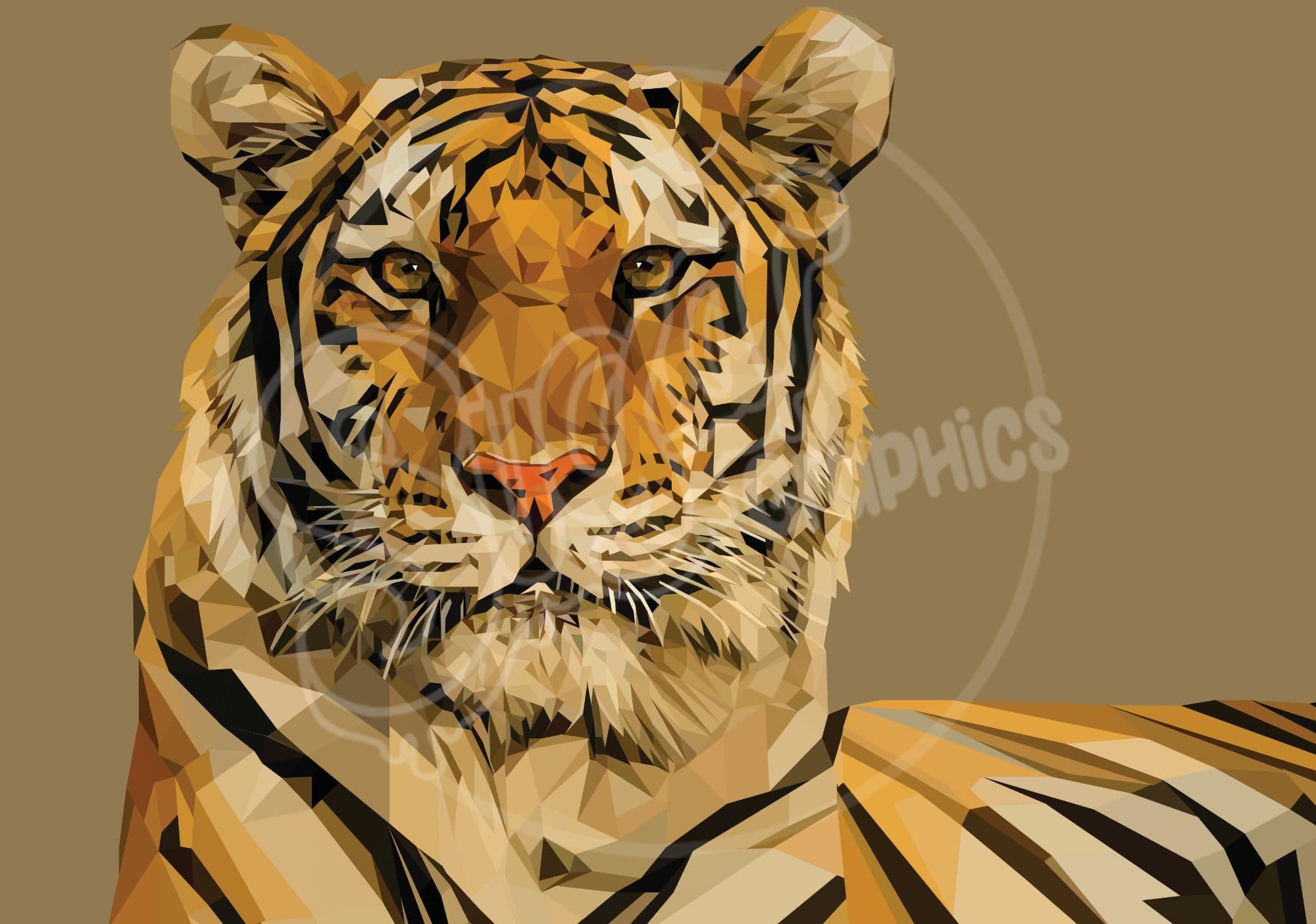 Geometric Tiger