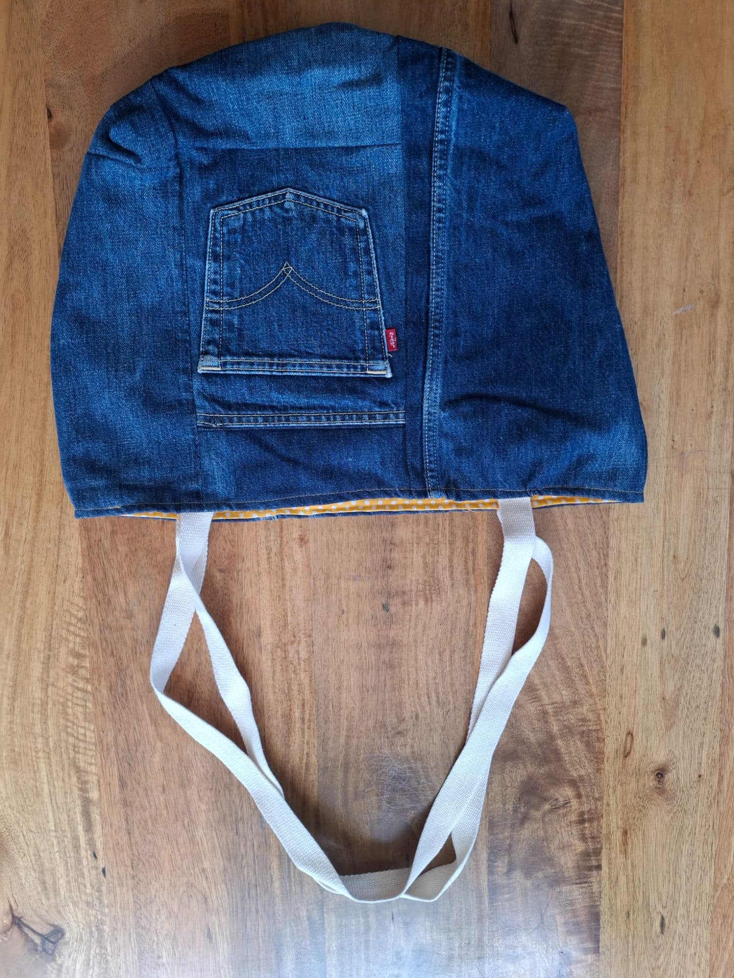 Levi denim beach bag